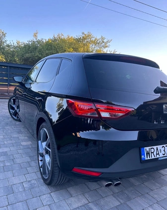 Seat Leon cena 55900 przebieg: 186238, rok produkcji 2015 z Warszawa małe 352